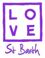 Blue violet St Barth